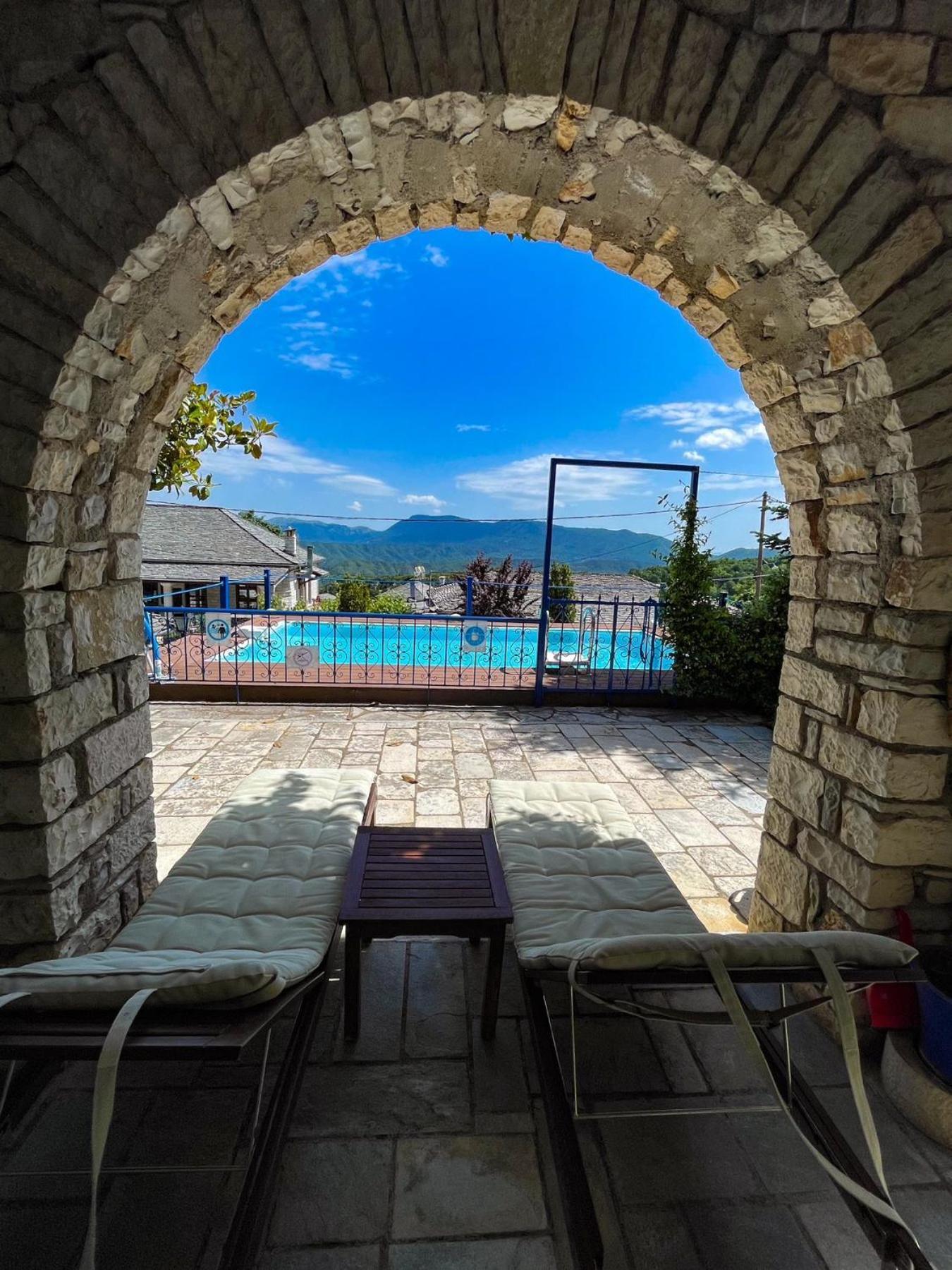 Archontiko Zarkada Daire Monodendri Dış mekan fotoğraf